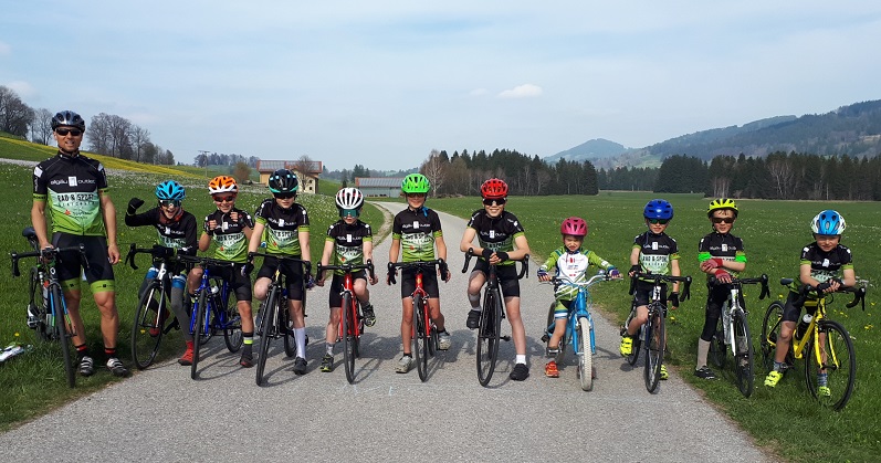 20 Teilnehmer beim Vereinsrennen in Vorderburg
